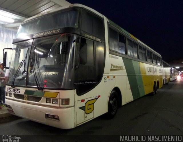 Empresa Gontijo de Transportes 15365 na cidade de Belo Horizonte, Minas Gerais, Brasil, por Maurício Nascimento. Número da foto: #3007794.