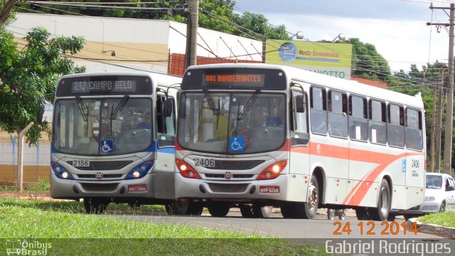 Viação São Francisco 2406 na cidade de Campo Grande, Mato Grosso do Sul, Brasil, por Gabriel Rodrigues. Número da foto: #3007767.