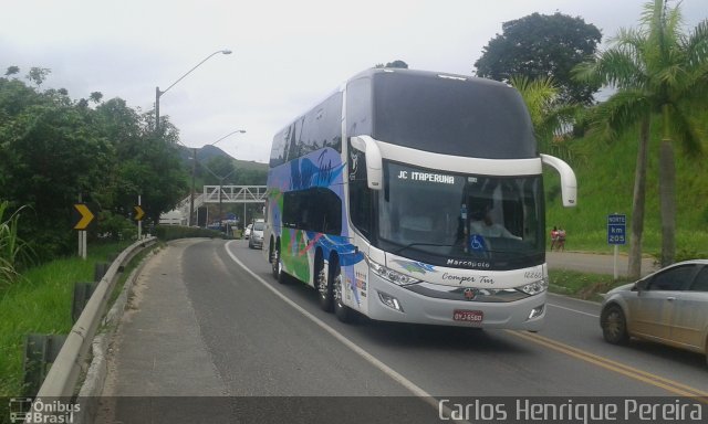 ComperTur Transportes Turísticos 12260 na cidade de João Neiva, Espírito Santo, Brasil, por Carlos Henrique Pereira. Número da foto: #3007373.