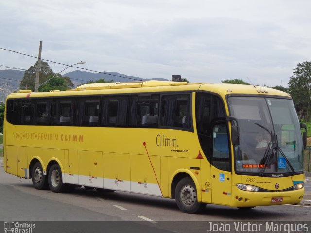 Viação Itapemirim 8823 na cidade de Belo Horizonte, Minas Gerais, Brasil, por João Victor Marques. Número da foto: #3006761.