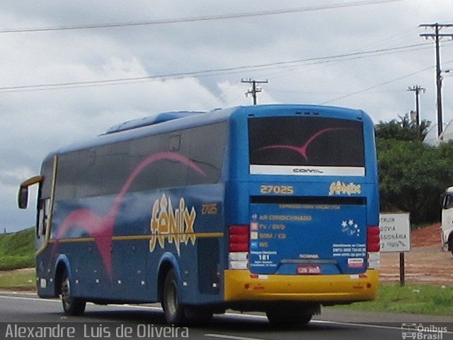 Rápido Expresso Fênix Viação 27025 na cidade de Botucatu, São Paulo, Brasil, por Alexandre  Luis de Oliveira. Número da foto: #3009442.