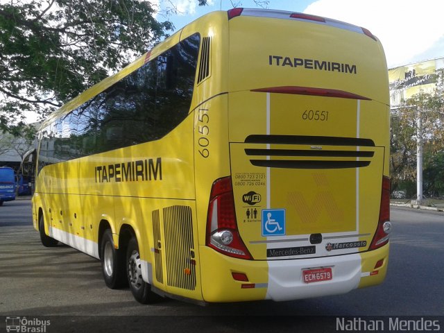 Viação Itapemirim 60551 na cidade de Vitória, Espírito Santo, Brasil, por Nathan Mendes. Número da foto: #3008165.