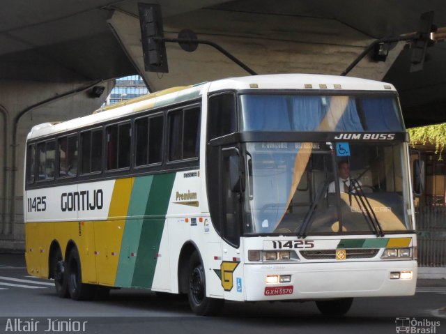 Empresa Gontijo de Transportes 11425 na cidade de Belo Horizonte, Minas Gerais, Brasil, por Altair Júnior. ID da foto: 3008478.