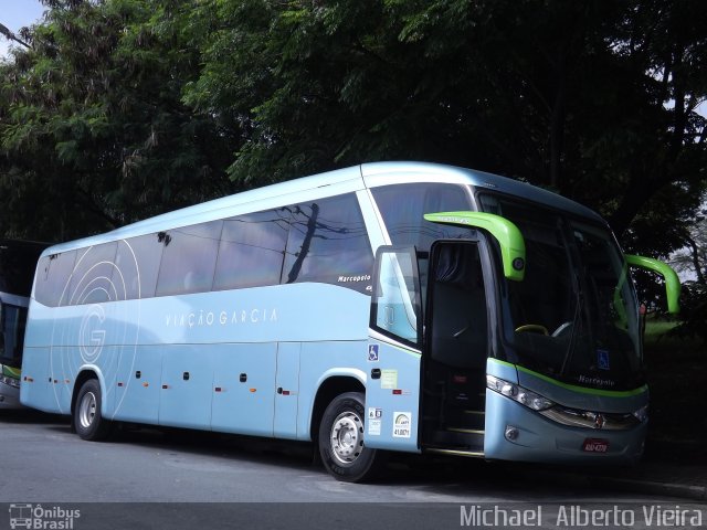 Viação Garcia 7697 na cidade de São Paulo, São Paulo, Brasil, por Michael  Alberto Vieira. Número da foto: #3010080.