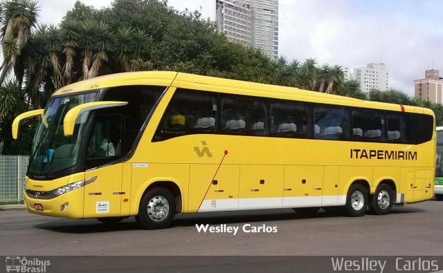 Viação Itapemirim 60769 na cidade de Curitiba, Paraná, Brasil, por Weslley  carlos agapito. Número da foto: #3008794.