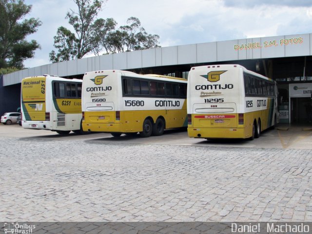 Empresa Gontijo de Transportes 11295 na cidade de Perdões, Minas Gerais, Brasil, por Daniel  Machado. Número da foto: #3009033.