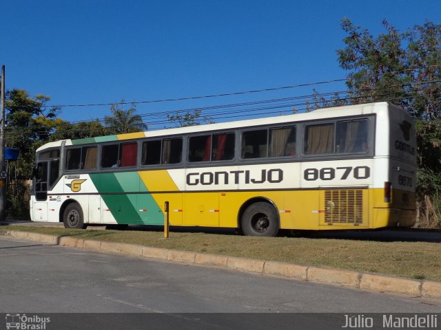 Empresa Gontijo de Transportes 8870 na cidade de Belo Horizonte, Minas Gerais, Brasil, por Júlio  Mandelli. ID da foto: 3008210.