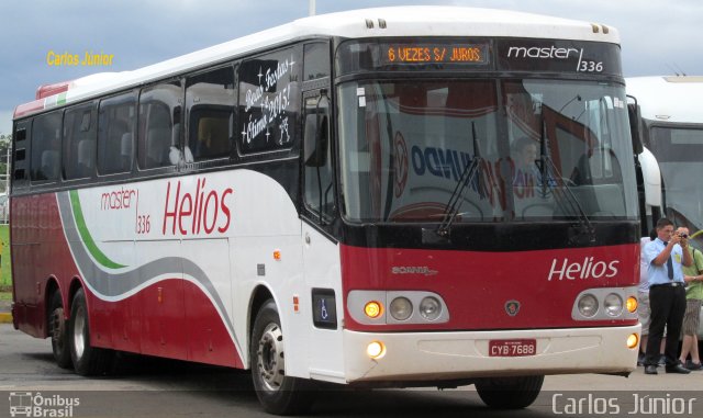 Helios Coletivos e Cargas 336 na cidade de Goiânia, Goiás, Brasil, por Carlos Júnior. Número da foto: #3010261.