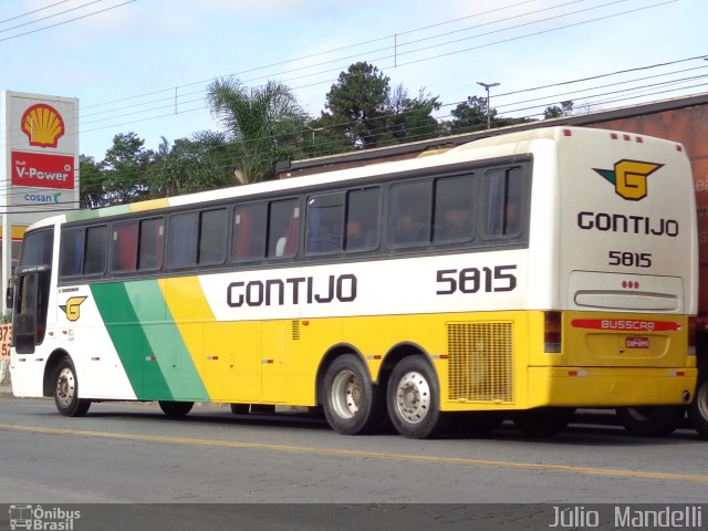 Empresa Gontijo de Transportes 5815 na cidade de Belo Horizonte, Minas Gerais, Brasil, por Júlio  Mandelli. ID da foto: 3010014.