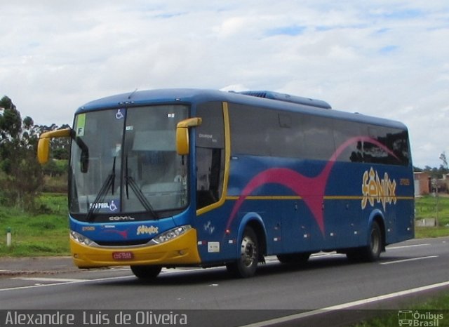 Rápido Expresso Fênix Viação 27025 na cidade de Botucatu, São Paulo, Brasil, por Alexandre  Luis de Oliveira. Número da foto: #3009445.