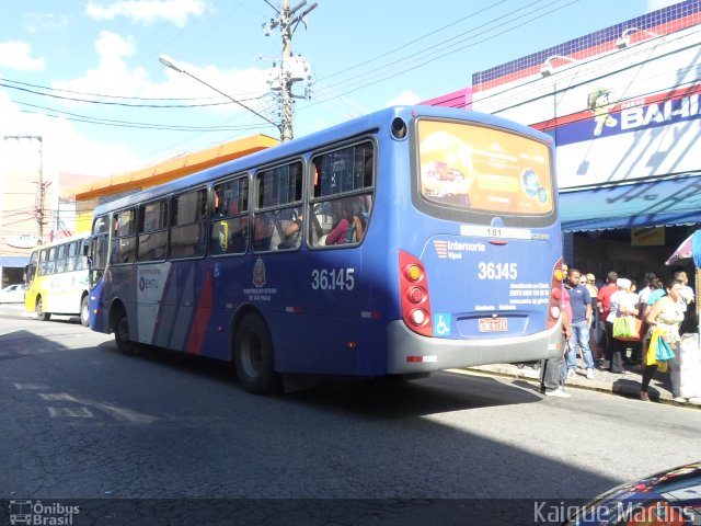 Vipol Transportes Rodoviários - TIPBUS - Transportes Intermunicipal 36.145 na cidade de São Paulo, São Paulo, Brasil, por Kaique Martins. ID da foto: 3009520.