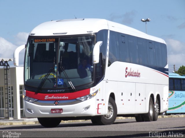 Expresso Embaixador 271 na cidade de Pelotas, Rio Grande do Sul, Brasil, por Felipe Alves. Número da foto: #3009175.