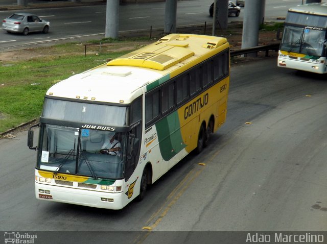 Empresa Gontijo de Transportes 15910 na cidade de Belo Horizonte, Minas Gerais, Brasil, por Adão Raimundo Marcelino. ID da foto: 3009954.