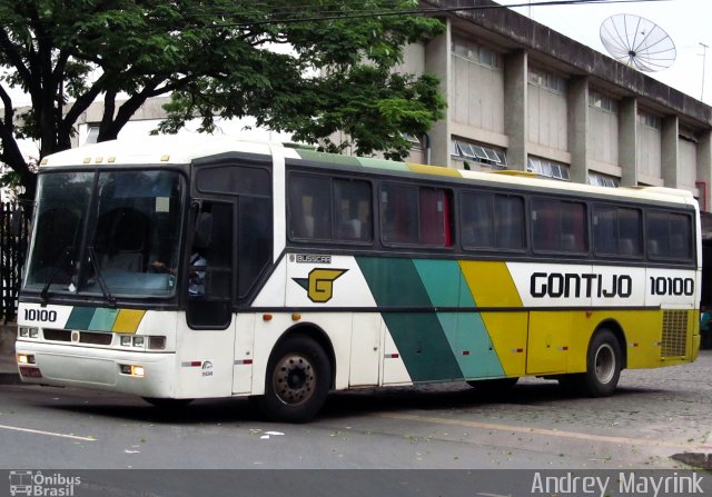 Empresa Gontijo de Transportes 10100 na cidade de Belo Horizonte, Minas Gerais, Brasil, por Andrey Gustavo. ID da foto: 3012708.