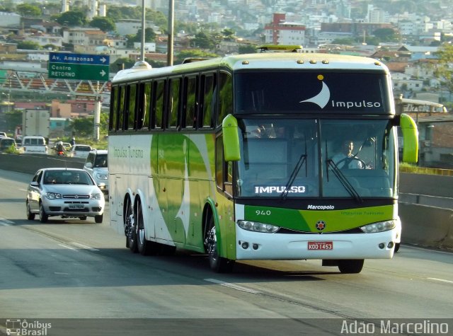 Impulso Turismo e Transportes 940 na cidade de Belo Horizonte, Minas Gerais, Brasil, por Adão Raimundo Marcelino. Número da foto: #3012487.
