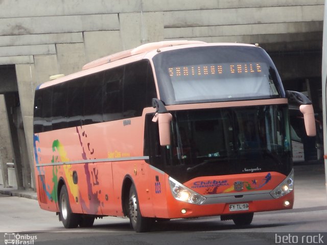 Chilebus Internacional 223 na cidade de Curitiba, Paraná, Brasil, por Alberto Selinke. Número da foto: #3011344.