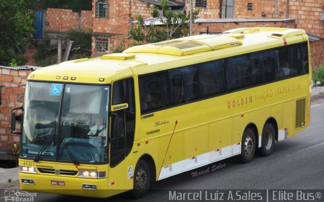 Viação Itapemirim 45321 na cidade de Belo Horizonte, Minas Gerais, Brasil, por Marcel  Sales. Número da foto: #3012202.