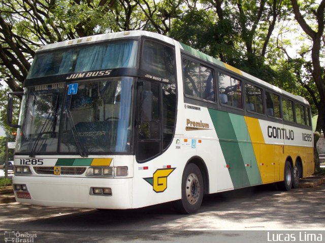 Empresa Gontijo de Transportes 11285 na cidade de São Paulo, São Paulo, Brasil, por Lucas Lima. ID da foto: 3010867.