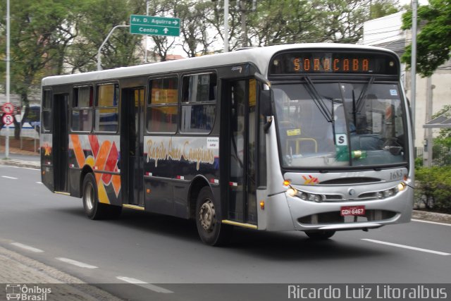 Rápido Campinas 1683 na cidade de Sorocaba, São Paulo, Brasil, por Ricardo Luiz. Número da foto: #3012555.