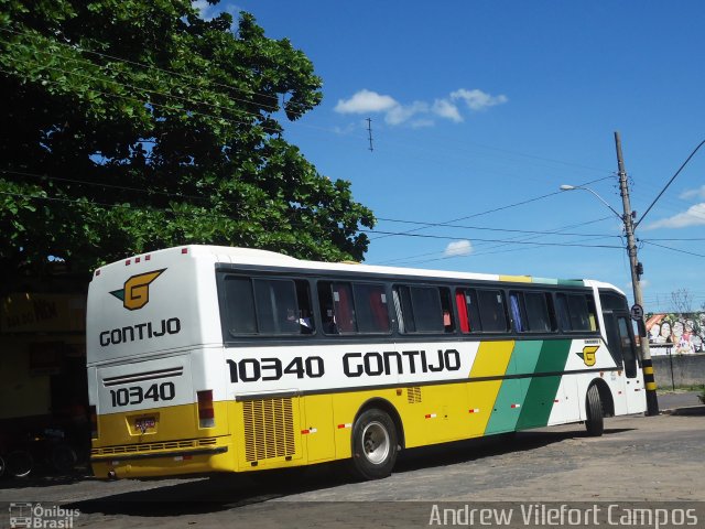 Empresa Gontijo de Transportes 10340 na cidade de Pirapora, Minas Gerais, Brasil, por Andrew Campos. ID da foto: 3012177.