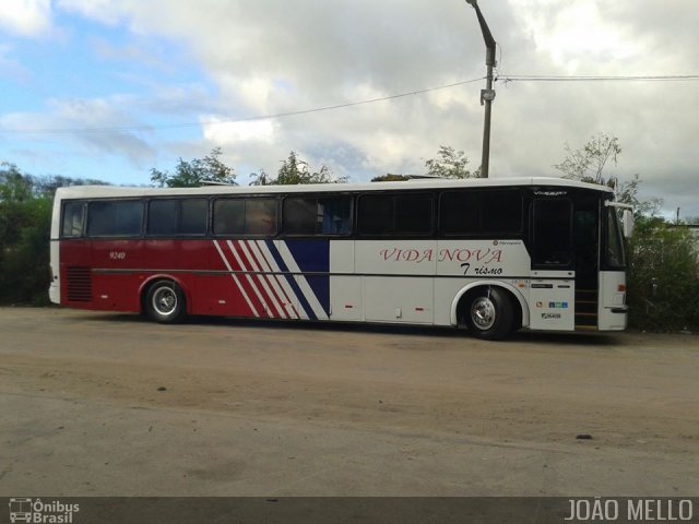 Vida Nova Turismo 9240 na cidade de Maceió, Alagoas, Brasil, por Matheus  Nascimento. Número da foto: #3011297.