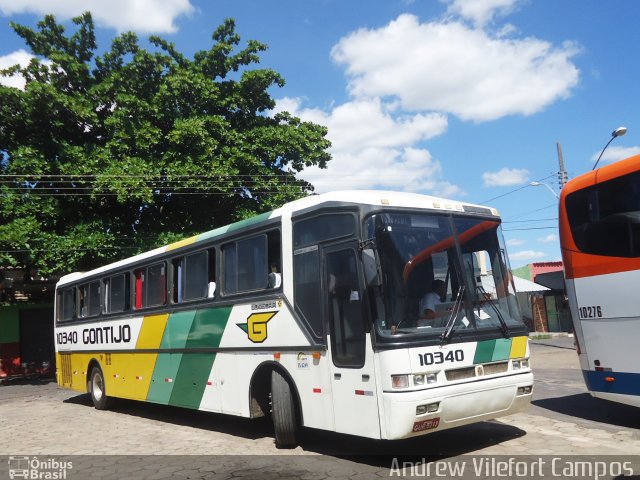 Empresa Gontijo de Transportes 10340 na cidade de Pirapora, Minas Gerais, Brasil, por Andrew Campos. ID da foto: 3012186.