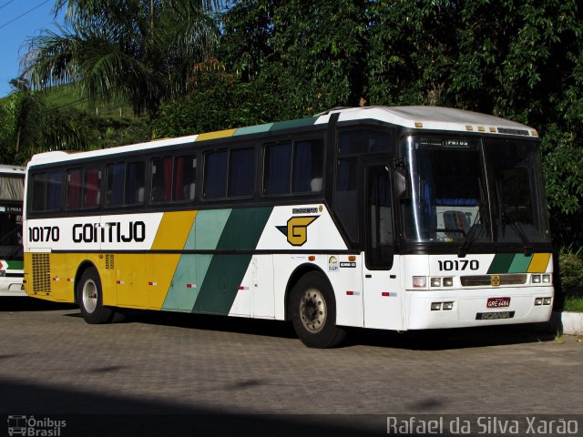 Empresa Gontijo de Transportes 10170 na cidade de Paraíba do Sul, Rio de Janeiro, Brasil, por Rafael da Silva Xarão. ID da foto: 3014383.