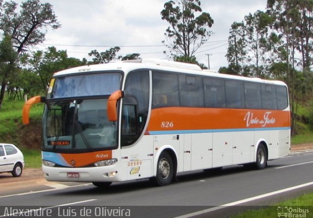 Viação Vale do Tietê 826 na cidade de Botucatu, São Paulo, Brasil, por Alexandre  Luis de Oliveira. Número da foto: #3013372.