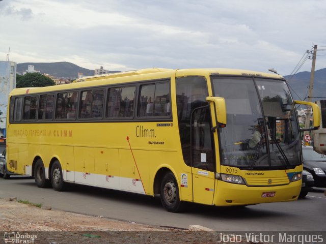 Viação Itapemirim 9015 na cidade de Belo Horizonte, Minas Gerais, Brasil, por João Victor Marques. ID da foto: 3014316.