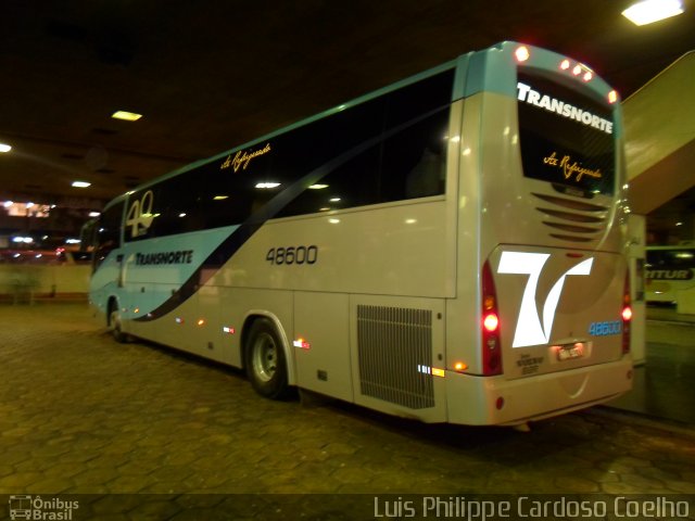 Transnorte - Transporte e Turismo Norte de Minas 48600 na cidade de Belo Horizonte, Minas Gerais, Brasil, por Luis Philippe Cardoso Coelho. ID da foto: 3014863.