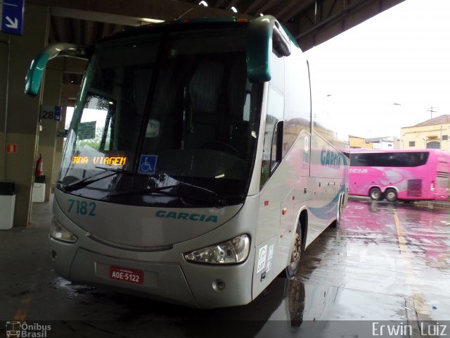 Viação Garcia 7182 na cidade de Ribeirão Preto, São Paulo, Brasil, por Erwin  Luiz. Número da foto: #3014504.