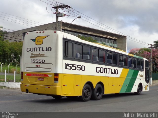 Empresa Gontijo de Transportes 15550 na cidade de Belo Horizonte, Minas Gerais, Brasil, por Júlio  Mandelli. ID da foto: 3013634.