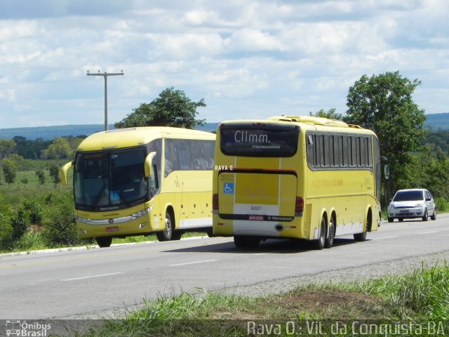 Viação Itapemirim 8007 na cidade de Vitória da Conquista, Bahia, Brasil, por Rava Ogawa. ID da foto: 3012767.