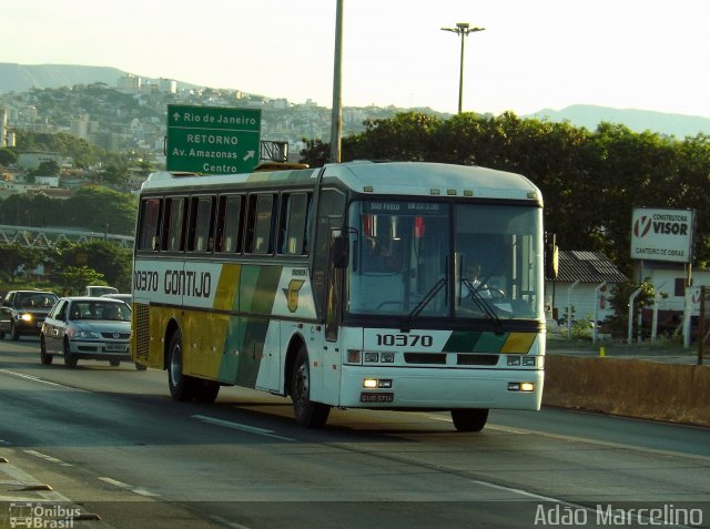 Empresa Gontijo de Transportes 10370 na cidade de Belo Horizonte, Minas Gerais, Brasil, por Adão Raimundo Marcelino. ID da foto: 3014696.