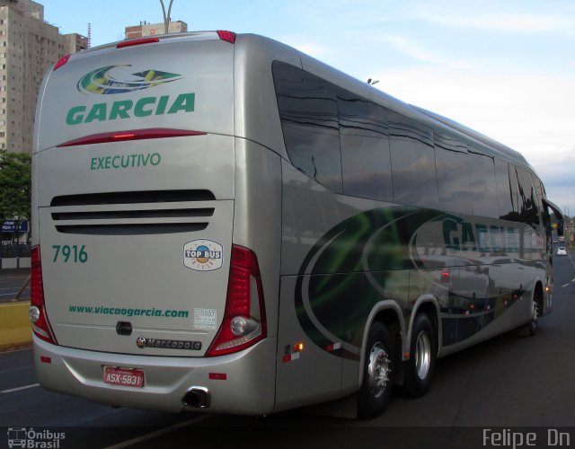Viação Garcia 7916 na cidade de Maringá, Paraná, Brasil, por Felipe  Dn. Número da foto: #3013671.