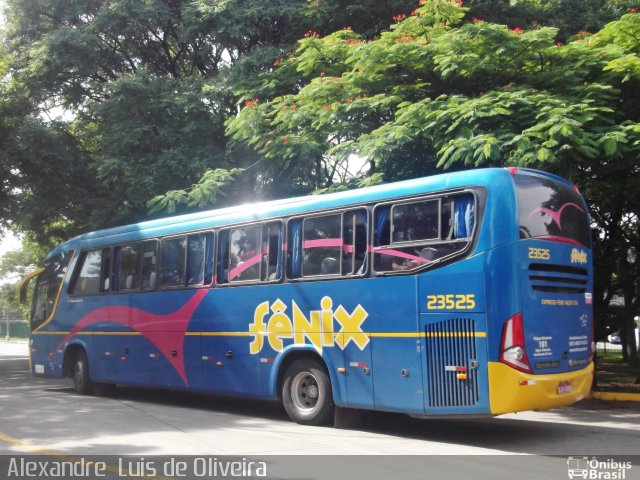 Rápido Expresso Fênix Viação 23525 na cidade de São Paulo, São Paulo, Brasil, por Alexandre  Luis de Oliveira. ID da foto: 3013391.