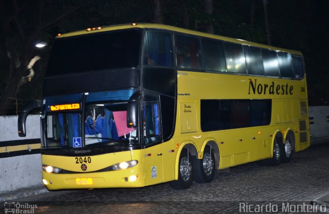 Viação Nordeste 2040 na cidade de Fortaleza, Ceará, Brasil, por Ricardo Silva Monteiro. Número da foto: #3017291.