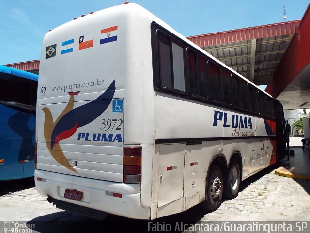 Pluma Conforto e Turismo 3972 na cidade de Guaratinguetá, São Paulo, Brasil, por Fabio Alcantara. ID da foto: 3016813.