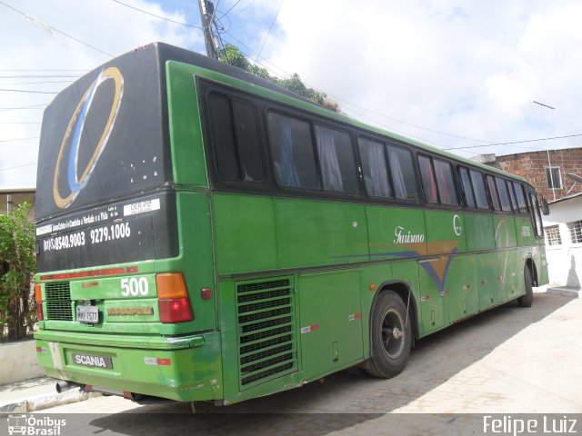 Ônibus Particulares 500 na cidade de Recife, Pernambuco, Brasil, por Felipe Luiz. ID da foto: 3016161.