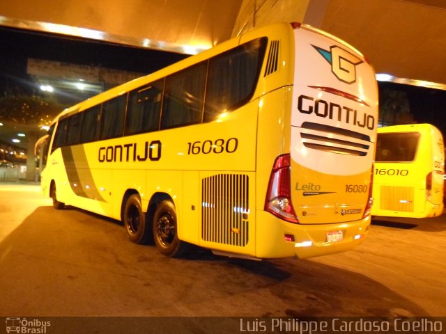 Empresa Gontijo de Transportes 16080 na cidade de Belo Horizonte, Minas Gerais, Brasil, por Luis Philippe Cardoso Coelho. Número da foto: #3016146.