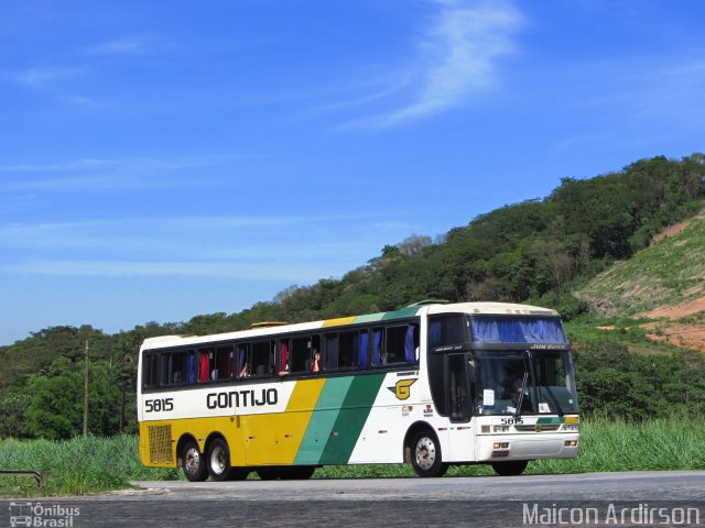 Empresa Gontijo de Transportes 5815 na cidade de Sabará, Minas Gerais, Brasil, por Maicon Ardirson. ID da foto: 3016611.