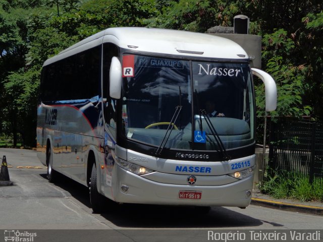 Viação Nasser 226115 na cidade de São Paulo, São Paulo, Brasil, por Rogério Teixeira Varadi. Número da foto: #3016459.