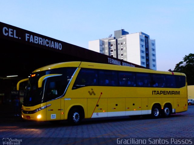 Viação Itapemirim 60661 na cidade de Coronel Fabriciano, Minas Gerais, Brasil, por Graciliano Santos Passos. ID da foto: 3015470.