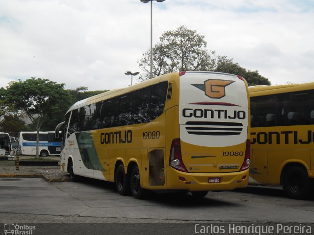 Empresa Gontijo de Transportes 19080 na cidade de São Paulo, São Paulo, Brasil, por Carlos Henrique Pereira. Número da foto: #3016439.
