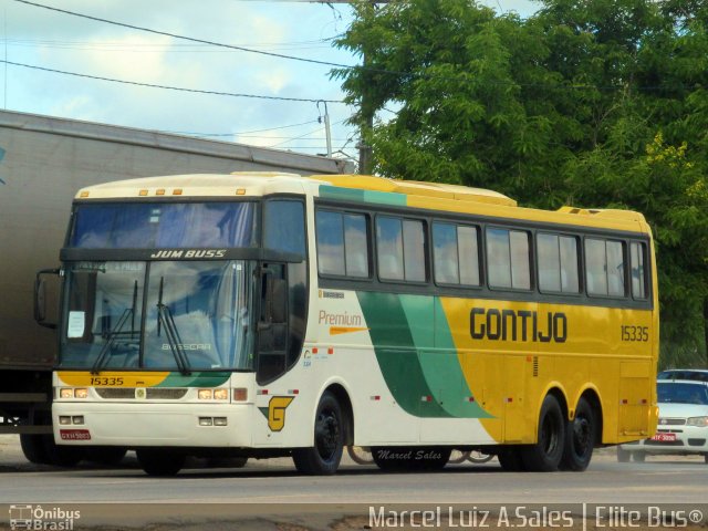 Empresa Gontijo de Transportes 15335 na cidade de Porto Seguro, Bahia, Brasil, por Marcel  Sales. Número da foto: #3017767.