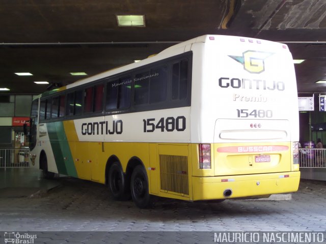 Empresa Gontijo de Transportes 15480 na cidade de Belo Horizonte, Minas Gerais, Brasil, por Maurício Nascimento. ID da foto: 3018130.