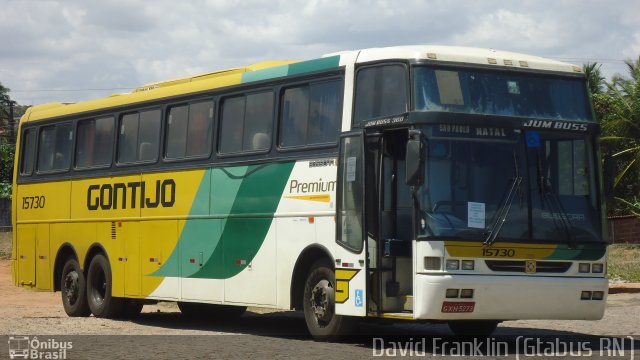 Empresa Gontijo de Transportes 15730 na cidade de Natal, Rio Grande do Norte, Brasil, por David Franklin. Número da foto: #3016981.