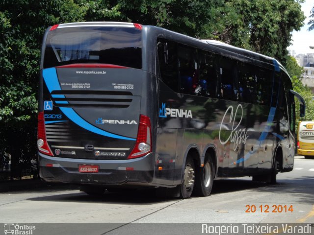 Empresa de Ônibus Nossa Senhora da Penha 53013 na cidade de São Paulo, São Paulo, Brasil, por Rogério Teixeira Varadi. ID da foto: 3016467.