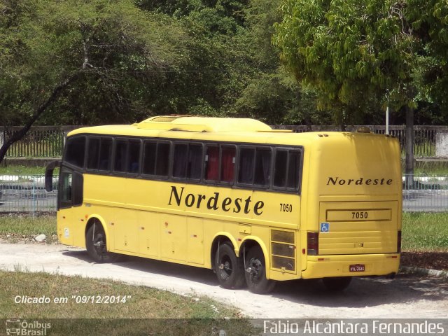 Viação Nordeste 7050 na cidade de João Pessoa, Paraíba, Brasil, por Fábio Alcântara Fernandes. Número da foto: #3017277.