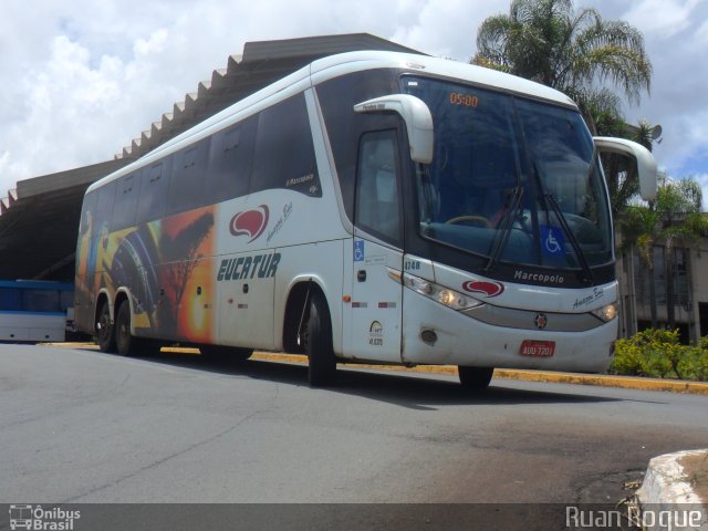 Eucatur - Empresa União Cascavel de Transportes e Turismo 4748 na cidade de Americana, São Paulo, Brasil, por Ruan Roque. Número da foto: #3015584.